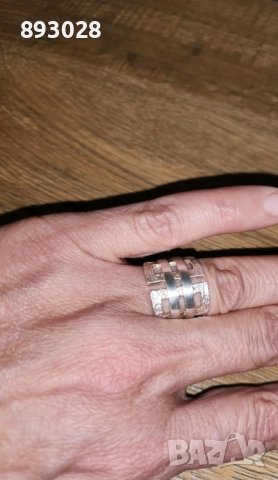 Сребърен пръстен , снимка 2 - Пръстени - 52935021