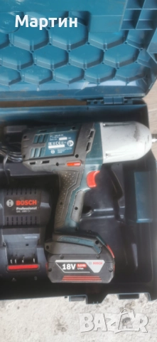BOSCH GDS 18 V-Li HT Professional Акумулаторен ударен гайковерт 18 V 2, снимка 5 - Винтоверти - 52892378