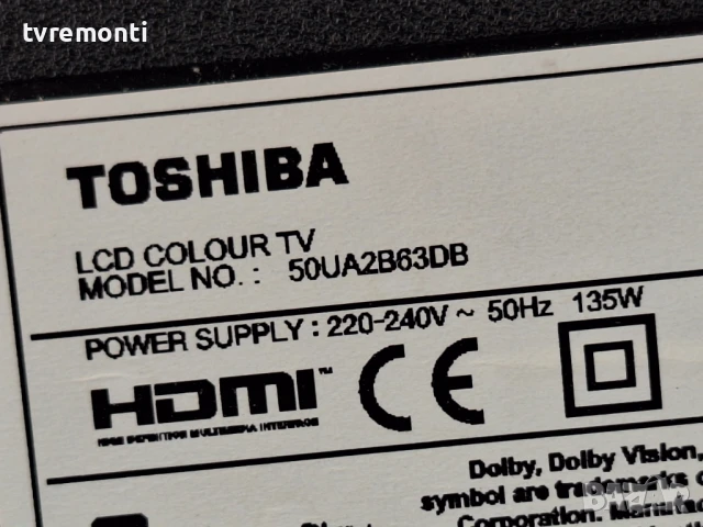 Tcon Board 55T45 C02 CTRL за 50-инчов телевизор Toshiba 50UA2B63DB с дисплей VES500QNDA-N2-N43, снимка 4 - Части и Платки - 51285698
