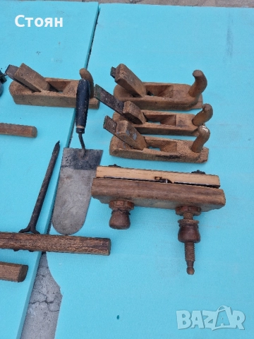 Артикули за битов кът, механа бар, инструменти за дървообработка, снимка 6 - Антикварни и старинни предмети - 51780677