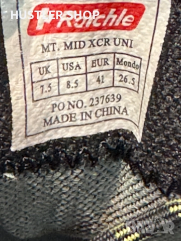 Туристически обувки RAICHLE GORE-TEX VIBRAM.Номер 41, снимка 7 - Мъжки боти - 52250831