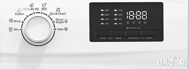 Пералня Muhler SWM610WF,6kg,1000rpm, снимка 2 - Друга електроника - 52832147