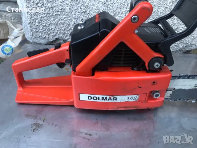 Продавам моторен трион, бензинова резачка Dolmar 102, снимка 1