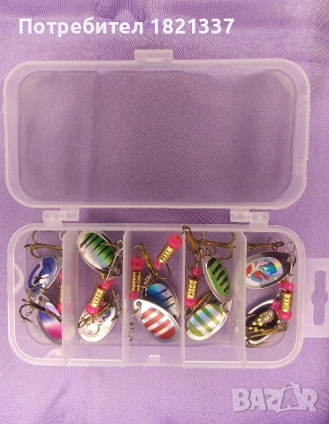 Комплект блесни за риболов , снимка 5 - Такъми - 53816158