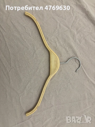 Дървени закачалки за дрехи, снимка 2 - Оборудване за магазин - 53884317