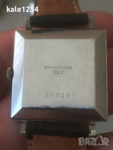 Швейцарски часовник Airain. Swiss made. Vintage watch. Ретро. Механичен. Military , снимка 3 - Мъжки - 45889657
