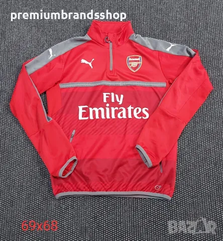 Puma Arsenal горнище M размер , снимка 1 - Спортни дрехи, екипи - 48487222