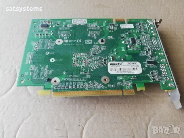 Видео карта NVidia GeForce Inno3D 9500 GT 512MB GDDR3 128bit PCI-E, снимка 7 - Видеокарти - 46335254