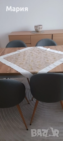 Новогодишни покривки за маса 2 броя, снимка 5 - Покривки за маси - 52584126