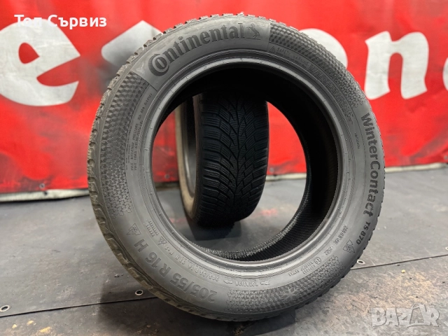 205 55 16, Зимни гуми, Continental WinterContactTS870, 2 броя, снимка 5 - Гуми и джанти - 52563948