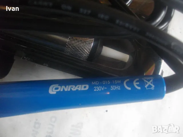 15W НОВ ЕЛ. ПОЯЛНИК ЗА МИКРОЕЛЕКТРОНИКА CONRAD ПЪЛЕН КОМПЛЕКТ С ПОМПА ЗА ИЗТЕГЛЯНЕ КАЛАЙ , снимка 14 - Поялници и запояване - 49765284