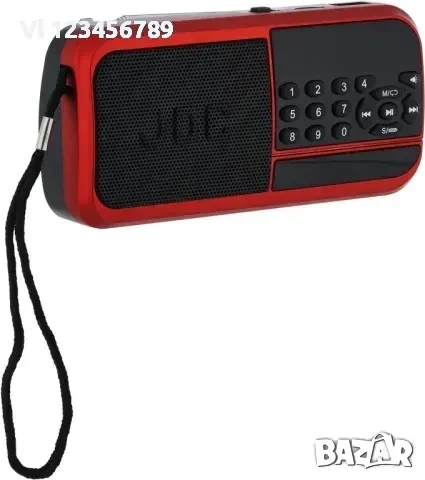 Преносимо радио JOC H798BT USB, SD карта, Акумулаторна батерия, снимка 3 - Радиокасетофони, транзистори - 53830099
