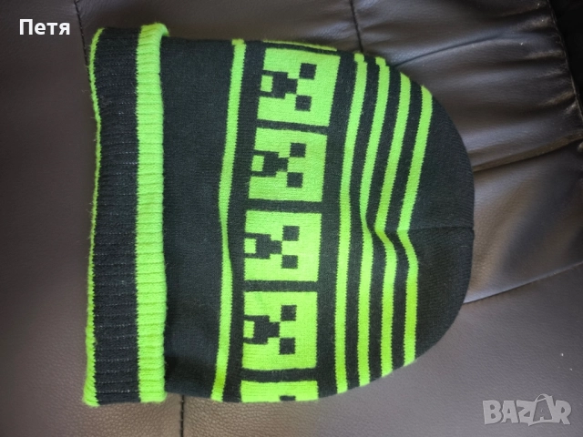 Minecraft beanie hat, снимка 2 - Шапки - 52115747