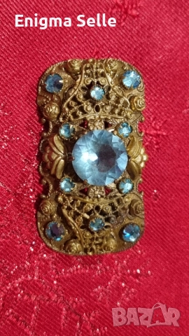 Винтидж брошка , снимка 3 - Антикварни и старинни предмети - 52528403