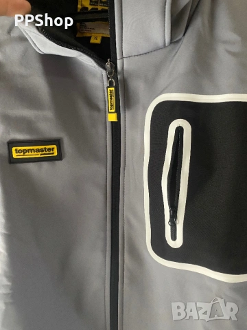 35€ !НОВО! Работно мъжко яке с качулка TOPMASTER / XL, снимка 4 - Якета - 53931805