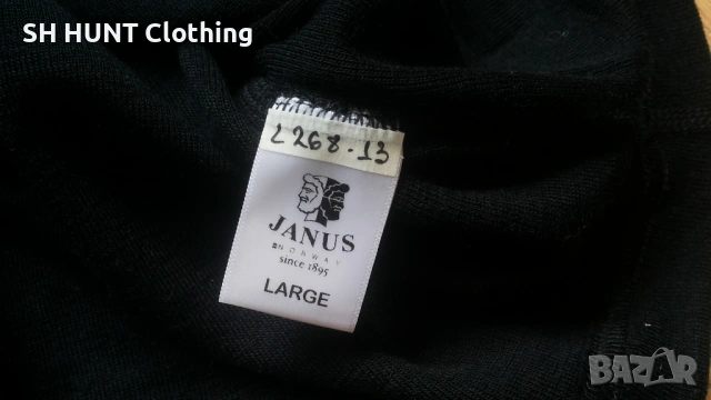 JANUS Thermo Underwear 100% Merino Wool размер L термо блуза 100% Мерино вълна - 2356, снимка 9 - Блузи - 53802003