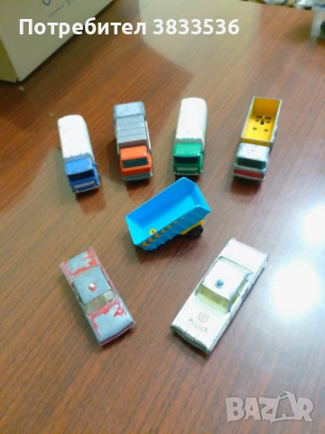 Стари метални ретро играчки колички Matchbox made in England