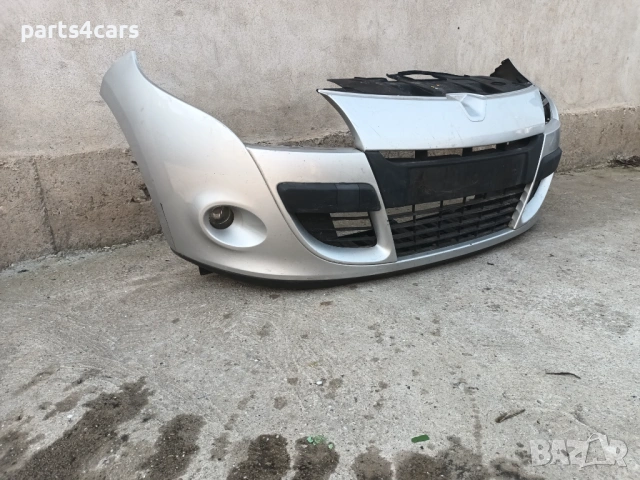 предна броня за рено меган 3 купе с решетки и халогени RENAULT MEGANE III COUPE, снимка 2 - Части - 53806664