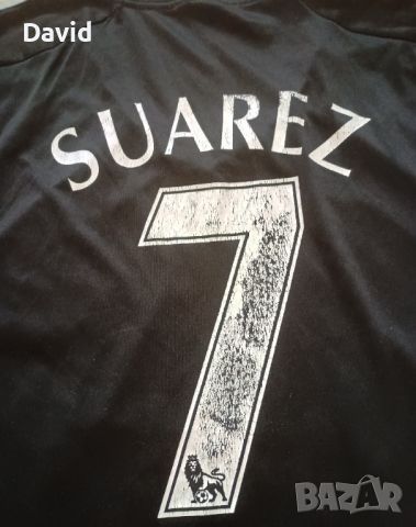 Резервна фланелка Liverpool x Suarez 11/12, снимка 5 - Футбол - 46438099
