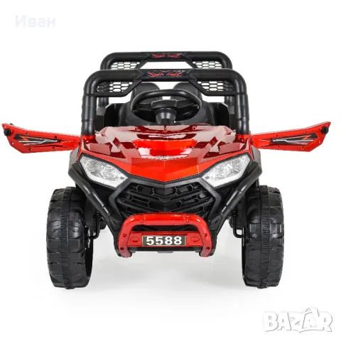 ТОП ЦЕНА!НОВО!Акумулаторен джип Fast UTV RED с 12V батерия,дистанционно,USB, снимка 3 - Други - 44739745