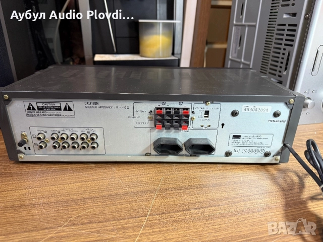 Усилвател SANSUİ A-510, снимка 5 - Ресийвъри, усилватели, смесителни пултове - 52556980