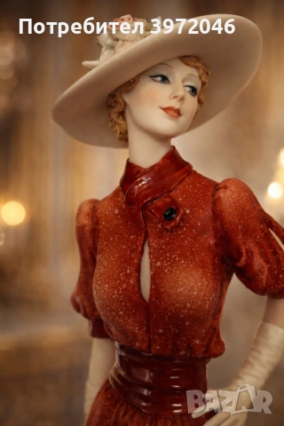 Статуетка от Джузепе Армани /1997/ Флоренция , снимка 9 - Антикварни и старинни предмети - 49571222