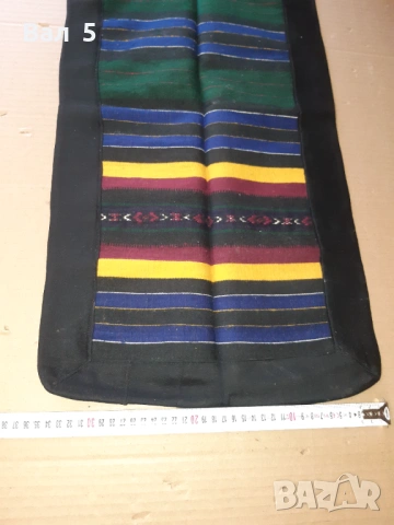 Автентична тъкана вълнена престилка , носия, снимка 2 - Антикварни и старинни предмети - 53888371