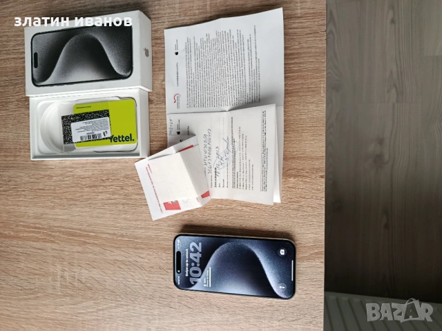 IPFONE 15 PRO 128 GB, снимка 5 - Apple iPhone - 54267130