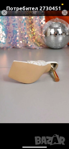 Дамски елегантни чехли, снимка 5 - Дамски елегантни обувки - 51588383