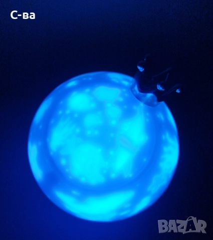 Нощна лампа - проектор HENSKE , снимка 4 - Настолни лампи - 52804028