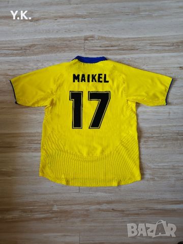 Оригинална мъжка тениска Nike x F.C. Arsenal / Season 03-04 (Away), снимка 3 - Тениски - 46155650