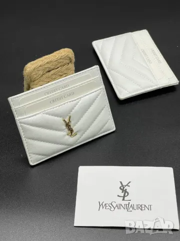 визитници ysl saint laurent , снимка 6 - Портфейли, портмонета - 49239882