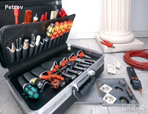 PARAT 481.000-171 - MADE IN GERMANY - НОВ ПРОФЕСИОНАЛЕН ВИСОКОКАЧЕСТВЕН СЕРВИЗЕН Куфар заИнструменти, снимка 10 - Куфари с инструменти - 52268834