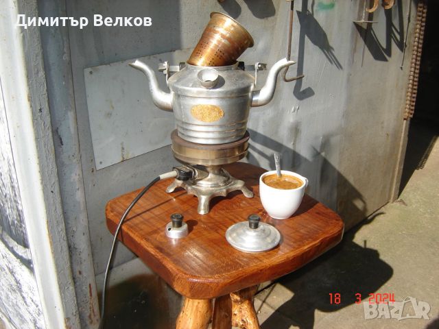 Продавам чайник - уникат, комплект с котлон, снимка 4 - Кани - 45804585