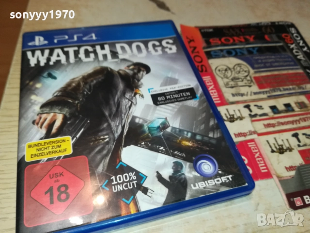 SONY PS4 GAME WATCH DOGS 0510251803, снимка 4 - Игри за PlayStation - 51953550