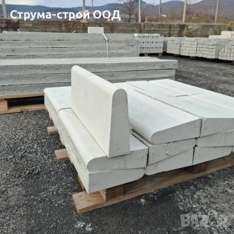 Бетонови / циментови колове 8/8/220 нови с арматура, Бетонови изделия., снимка 12 - Строителни материали - 53410249