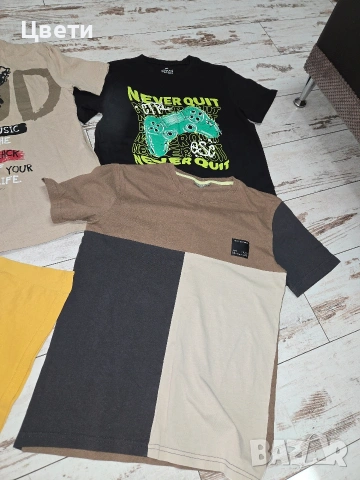 Лот четири тениски с къс ръкав 146-152см , снимка 2 - Детски тениски и потници - 53418354