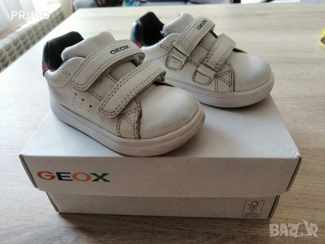 Детски обувки GEOX бели №21, снимка 6 - Бебешки обувки - 52440870