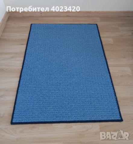 Мини килим в синьо