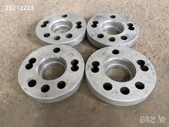 4 броя фланци за Fiat 500,Abarth, снимка 6 - Аксесоари и консумативи - 52812947