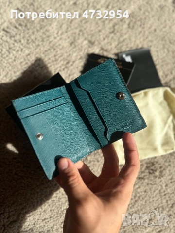 Портфейл Montblanc Sartorial 4cc mini wallet, снимка 3 - Портфейли, портмонета - 53414654