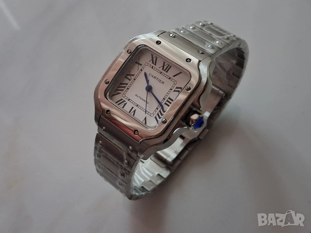 Cartier Santos Дамски , снимка 3 - Дамски - 53658618