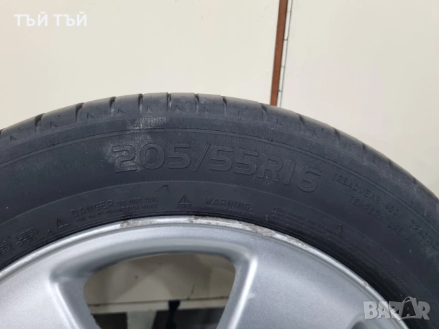 Комплект оригинални джанти за Адуди с летни гуми 5/100/16, снимка 5 - Гуми и джанти - 53578873