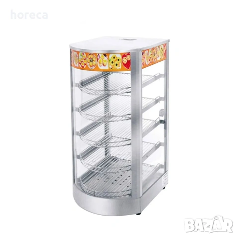 ПРОМОЦИЯ -12% Професионална топла витрина за храна на 5 нива