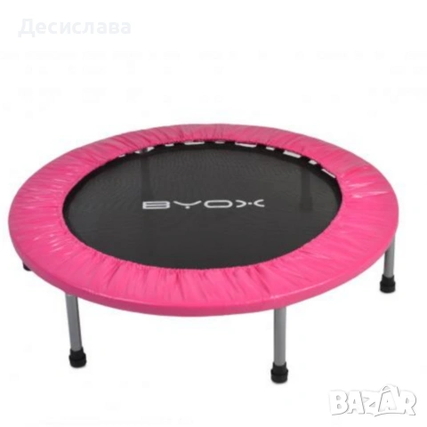 Батут без мрежа Byox 101cm/96cm — розов и син, до 100 кг, снимка 5 - Други - 53556826