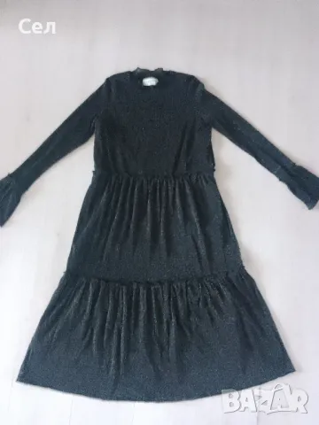 Нова ефирна блестяща рокля Moves С, снимка 2 - Рокли - 50091326