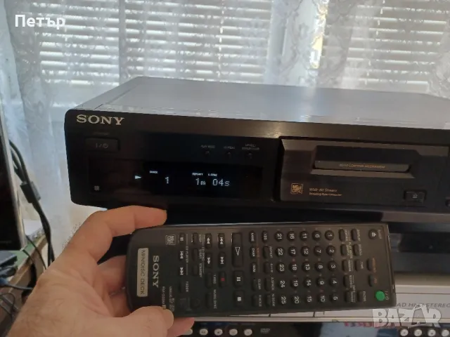 Sony Мини Диск MDS-JE330, снимка 5 - Аудиосистеми - 47174130