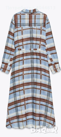 Дамска рокля от рамия, снимка 3 - Рокли - 53647248