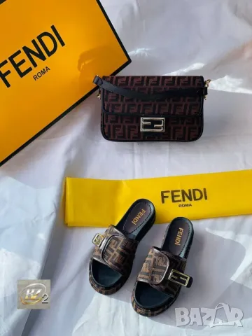 чехли Fendi , снимка 10 - Чехли - 48942167