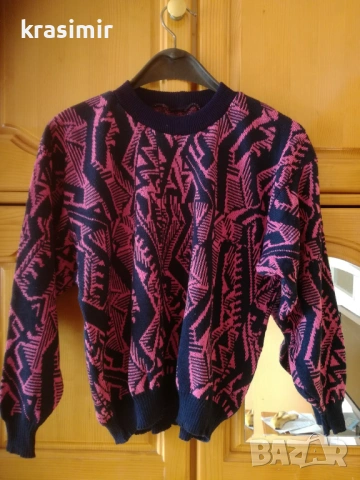 Нов плетен детски пуловер 